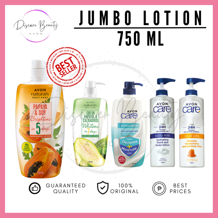 Avon HAND & BODY LOTION 750mL Jumbo Size | Lazada PH