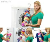 Socks Organizer Adjustable Drying Hanging Rope Hook Clips Sock Cleaning Aid Hanging Portable Non-slip Socks Clothesline Storage