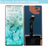 6.67 ต้นฉบับสำหรับเหมาะสำหรับเหมาะสำหรับ Honor 60 Lcd LSA-AN00จอแสดงผล Touch Screen Digitizer Assembly สำหรับ Honor60จอแสดงผล Lcd