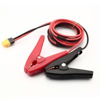 【YF】 Alligator Clip For Xt60 Female Plug Cable 14awg 50cm Silicone Wire Isdt Q6 Charger Rc Battery Clips Crocodile