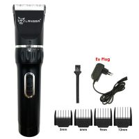 Professional Rechargeable Pet Cat Dog Hair Trimmer Electrical Clipper Shaver Set Haircut Machine Grooming Kit Black