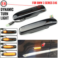 [Auto Era]LED แบบไดนามิกด้านข้างไฟเลี้ยว Blinker น้ำไหล Blinker กระพริบสำหรับ BMW E46 3er Limo Coupe ขนาดกะทัดรัด Cabriolet