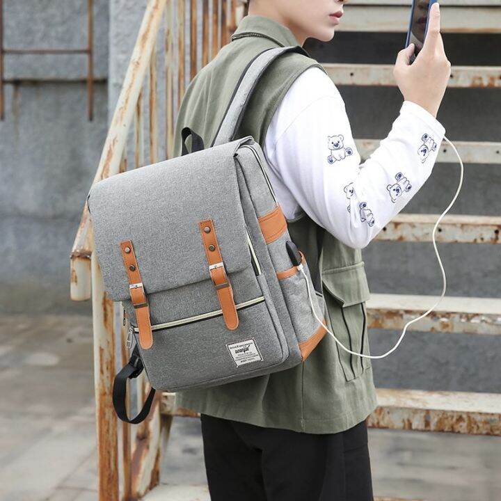 2021vintage-solid-laptop-backpack-men-retro-college-school-bags-oxford-cloth-fashion-backpacks-leisure-notebook-designer-bag-for-men