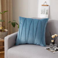 Solid Velvet Geometric line Waist Cushion Cover Home Sofa Decorative 45*4550*5030*50cm Housse de Coussin Cojines Throw Pillows