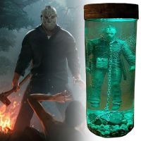 Jason Voorhees โคมไฟน้ำ Decor Friday 13th Part 6 Jason Lives สยองขวัญ Figurine Light ของที่ระลึกตกแต่งของขวัญฮาโลวีน