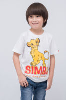 Disney Lion King Boy Simba T-shirt - เสื้อยืดเด็กผู้ชายไลอ้อนคิงลายซิมบ้า สินค้าลิขสิทธ์แท้100% characters studio