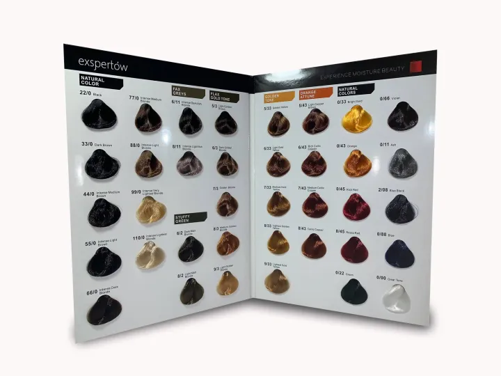 Hair Color Chart by Exspertow | Lazada PH Hair Color Chart by Exspertow | Lazada PH