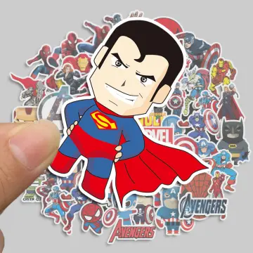 Superhero Sticker Set