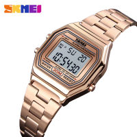 SKMEI Luxury Women Watch Thin Strap Watches Casual Gold Wristwatch 30 Meter Waterproof Ladies Watch Relogio Feminino 1415