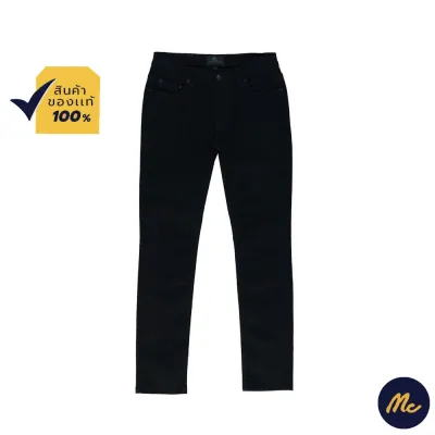 Mc Jeans กางเกงยีนส์ กางเกงขายาว ทรงขาเดฟ สีดำ ทรงสวย MBD1248