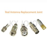 RF Coax Connector SMA Male BNC/TV/F/Universal Head Plug Connector with Screw for Replacement Telescopic Antenna Aerial Control Electrical Connectors