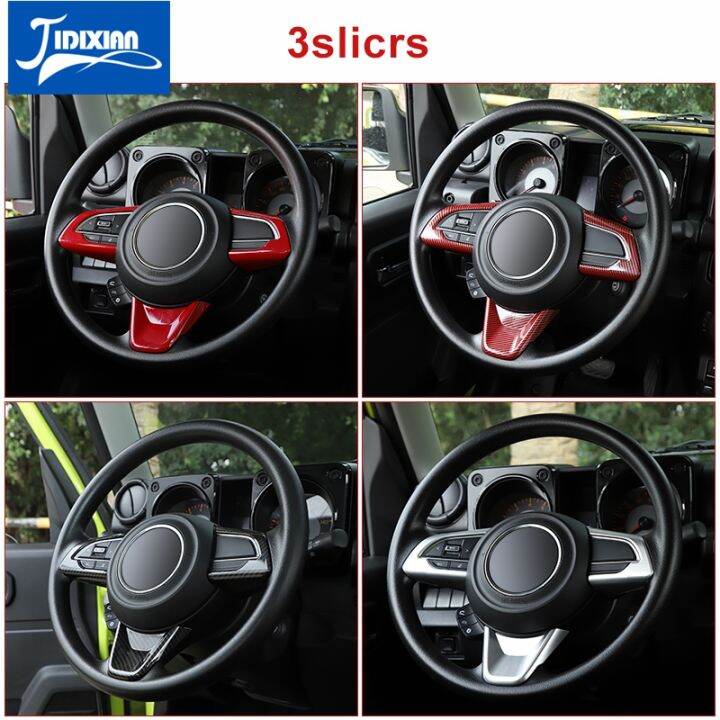 jidixian-car-steering-wheel-decoration-cover-stickers-for-suzuki-jimny-2019-car-interior-accessories