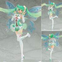 Hobbybeat รูปปั้นฟิกเกอร์การ์ตูนเด็กสาวผีเสื้อ Hatsune Miku ขนาด23ซม. ของแท้รูปปั้นตกแต่งตุ๊กตาของเล่นของขวัญเด็กผู้ชาย