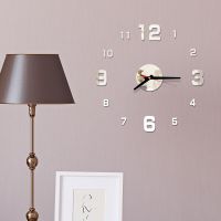 Special Offers Arabic Numerals Wall Clock Modern Design Acrylic Mirror Clocks Stickers Living Room Accessories Decorative House Clock Horloge