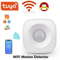 Tuya สมาร์ท Wifi PIR เซ็นเซอร์ตรวจจับการเคลื่อนไหวอินฟราเรดเครื่องตรวจจับเซนเซอร์ PIR อินฟราเรดเซนเซอร์