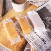 50Pcs Transparent Frosted Caramel Brownie Packaging Machine Sealing Pineapple Nougat Biscuit Pastry Bag