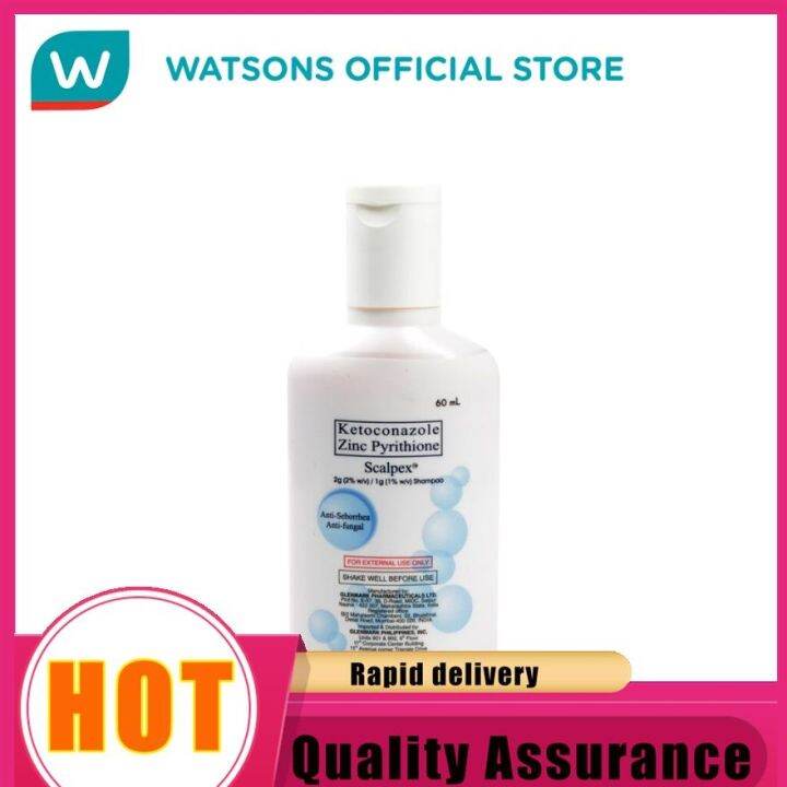 SCALPEX Ketoconazole Zinc Pyrithione Shampoo 60ml Lazada PH