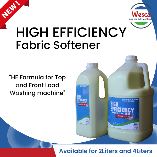 HIGH EFFICIENCY (HE) Fabric Softener for Laundry shops Lazada PH