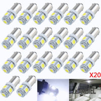 Leambiel20pcs T11 Ba9s 5smd ชุดหลอดไฟ Led โดมตกแต่งภายในรถยนต์หลอดไฟป้ายทะเบียนรถไฟหน้ารถไฟส่องแผนที่【fast】