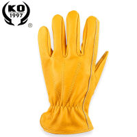 New Cowhide Gloves Leather Genuine Motocross Motorbike Racing Riding Hand Motor Motorbike Cowhide Gloves Mens Racing Bike Knight