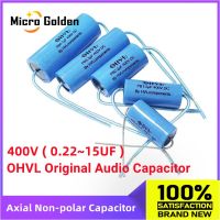 400V Audio Capacitor OHVL HIFI Fever Non Polarity Audio Coupling 0.22/0.47/1/1.5/2/2.2/2.7/3.3/3.9/4.7/5.6/6.8/8.2/10/12/15UF