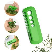 1PCS Kitchen Vegetable Leaf Peeler Good Grips Herb And Kale Stripping Comb Multi-Function Gadget Creative Leaf Remover Cookice Graters  Peelers Slicer