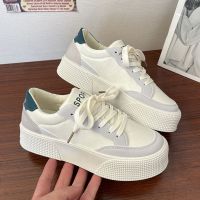 COD DSGRTYRTUTYIY Niche Design White Shoes Casual All-Match Female 2022 Summer Student Style Sports Canvas Sneakers