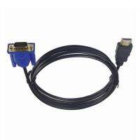 【SALE】 windsenwhistgriz1979 1เมตรสาย HDMI HDMI เป็น VGA แปลงดิจิตอลอนาล็อก HD 1080จุดอะแดปเตอร์เคเบิ้ลสำหรับแล็ปท็อปพีซี