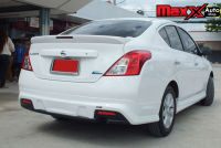 สเกิร์ต-หลัง NISSAN ALMERA ปี 2012 สีดำ (BG42) (RD 90 05 BG42-R)