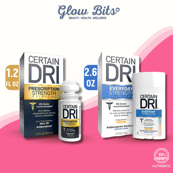 Certain Dri AntiPerspirant Deodorant, Prescription Strength / Everyday