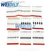 ✵ 100PCS 8values 1N4148 1N4007 1N5819 1N5399 1N5408 1N5822 FR107 FR207 Electronic Components Package Diode Assorted Kit