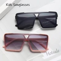 【hot sale】♨✸☸ D03 Childrens Large Frame Fashion square Sunglasses for Boys Girls One Piece Lens UV Protection summer outdoor shade Eyewear