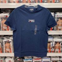 ◆◄ Purchase Tommy Hilfiger Tommys new solid color short-sleeved T-shirt for men pure cotton embroidered short-sleeved bottoming shirt for men