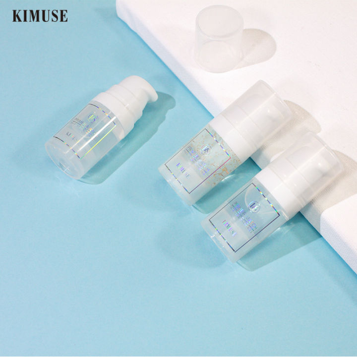 kimuse-8มิลลิลิตรป้องกันเหงื่อติดทนนานชุ่มชื้นและแยกคอนซีลเลอร์ธรรมชาติฐานเจลโลชั่นใบหน้าแต่งหน้าไพรเมอร์