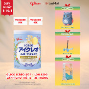 Sữa Glico Icreo Follow Up Milk Icreo Số 1 Lon 820g