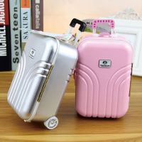 Personality Creative Piggy Bank Large Capacity Piggy Coin Money Bank Unique Plastic Luggage Suitcase Storage Box Birthday Gifts