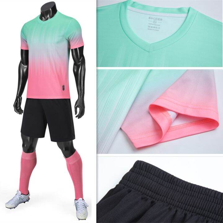 kids-adult-soccer-jersey-set-women-amp-men-football-clothing-training-suit-child-football-uniform-soccer-shirt-shorts-sports-kit