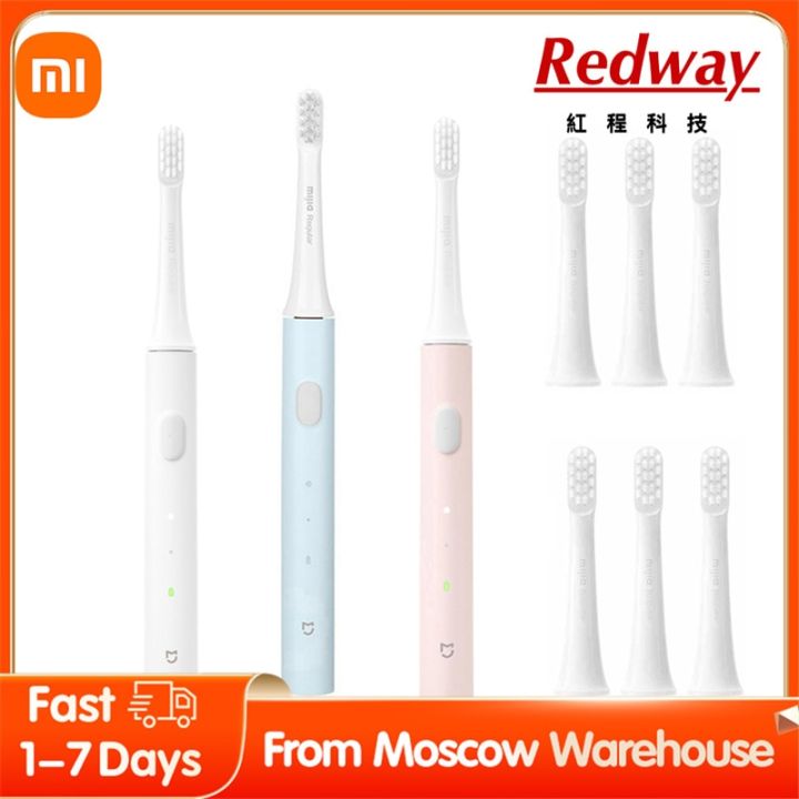 mijia-แปรงสีฟันไฟฟ้า-t100โซนิค-mi-แปรงสีฟันอัจฉริยะหลากสี-usb-ชาร์จ-ipx7กันน้ำสำหรับหัวแปรงสีฟัน