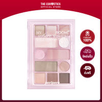 Peripera All Take Mood Technique Palette - 04 In My Mute Pink  เพอริเพอรา  All-in-one พาเลท 12 หลุม โทนชมพู-น้ำตาล