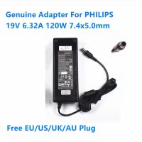 ของแท้19V 6.32A 120W 7.4X5.0Mm TPV120อะแดปเตอร์แหล่งกระจายไฟ AC REBN2สำหรับ PHILIPS AOC