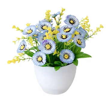 Simulation Chamomile Artificial Daisy Flowers Fake Chrysanthemum Daisies  Bouquet Wedding Bidal Home Decor
