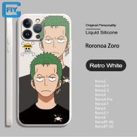 ราชาโจรสลัดการ์ตูนอะนิเมะสำหรับ OPPO Reno 8T / Reno6 / Reno5 F / Reno5 / Reno4 F / Reno4 Pro / Reno2 Z / Reno2 F/ Reno2เคสโทรศัพท์มือถือ Luxoron เคสซิลิโคนนิ่มป้องกันการตก