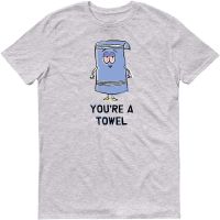 South Park Towelie Youre A Towel Short Sleeve T-Shirt - Great for Gifting - 100% Pre-Shrunk Cotton