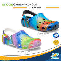 Crocs Collection รองเท้าแตะ รองเท้าแบบสวม CR UX CS Spray Dye Clog 208054-0C4 / 208054-94S (1990)