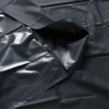 Latex sheeting: Black