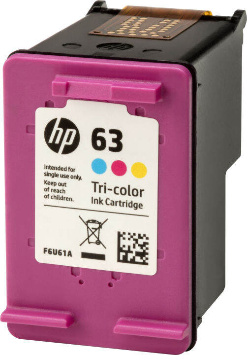 63-tri-color-hp-ink-หมึกพิมพ์แท้-สี-f6u61aa-ink-cartridge-by-shop-ak