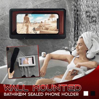 Bathroom phone Shelf holderAmusement Superb Gadget Shower Caddy Organizer Wall Mount Rack No Drilling Storage Accessories