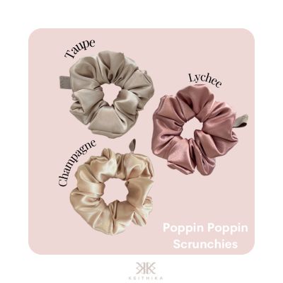 Poppin Poppin Scrunchies โดนัทมัดผม