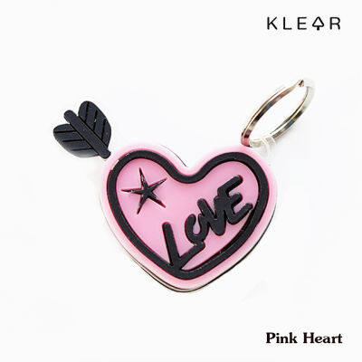 KlearObject Healthy Stick- Pink Heart ที่กดปุ่มอนามัย ที่กดลิฟท์ กดปุ่ม ATM แท่งกดปุ่มอะคริลิค-หัวใจชมพู : K515 สินค้าพร้อมส่ง