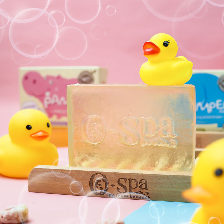 o-spa-สบู่เด็ก-กลิ่นอัลมอนด์และนม-pamper-me-baby-glycerin-soap-almond-amp-milk-85g